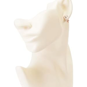 Vivienne Westwood Olga Pearl Orb Stud Earrings, Pink Gold